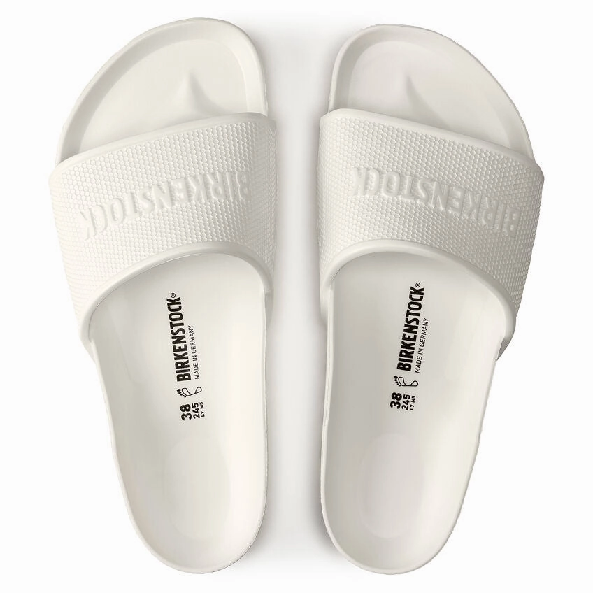 FlatlockSeaming Birkenstock Women's Barbados - White EVA