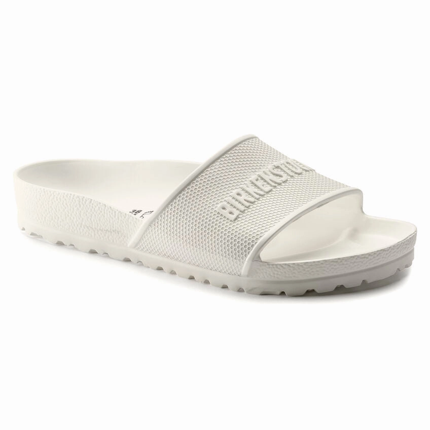 Birkenstock Women's Barbados - White EVA Smooth Line Washable fabric