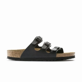Birkenstock Women's Florida Soft Footbed - Black Birko-Flor Self Love Legend Glow