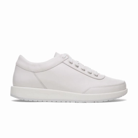 OdorResistantClothing Birkenstock Women's Honnef 365 - White Leather