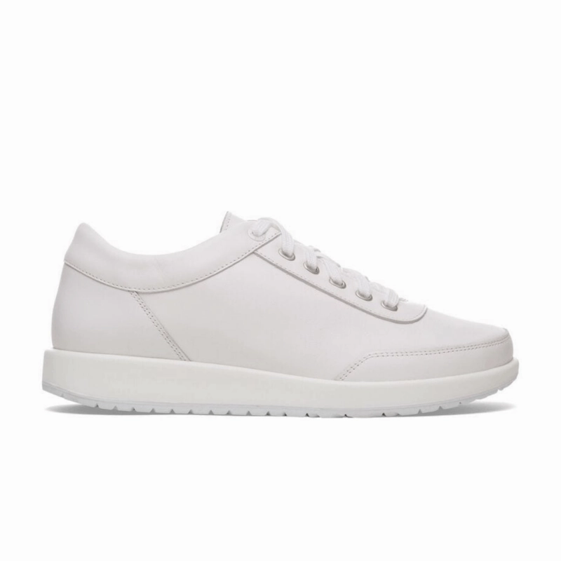 OdorResistantClothing Birkenstock Women's Honnef 365 - White Leather