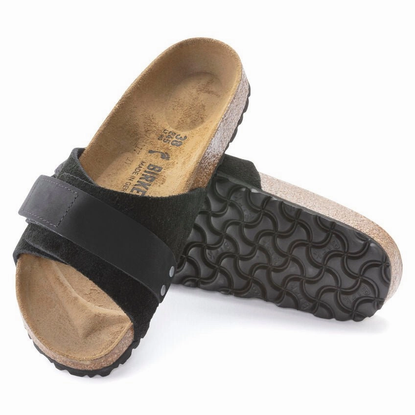 Cultural Fit Birkenstock Women's Oita - Black Suede