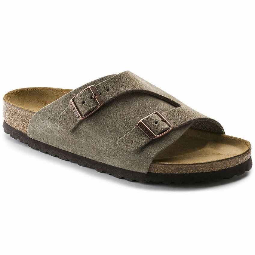 Birkenstock Zurich - Taupe Suede High End