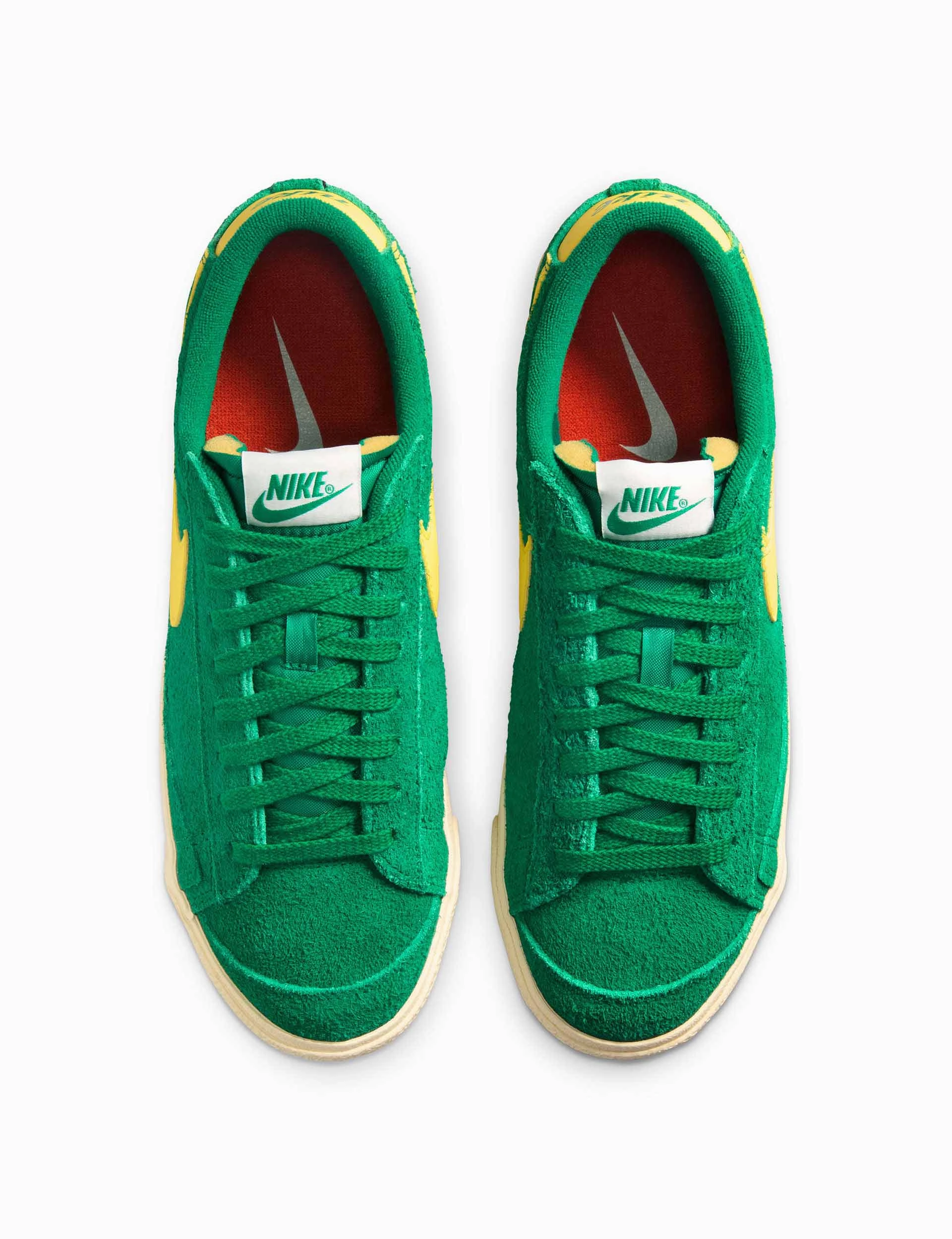 odor - control - technology - effectiveness shoes trail durability Blazer Low '77 Vintage Shoes - Malachite/Lightening/Muslin/Sail