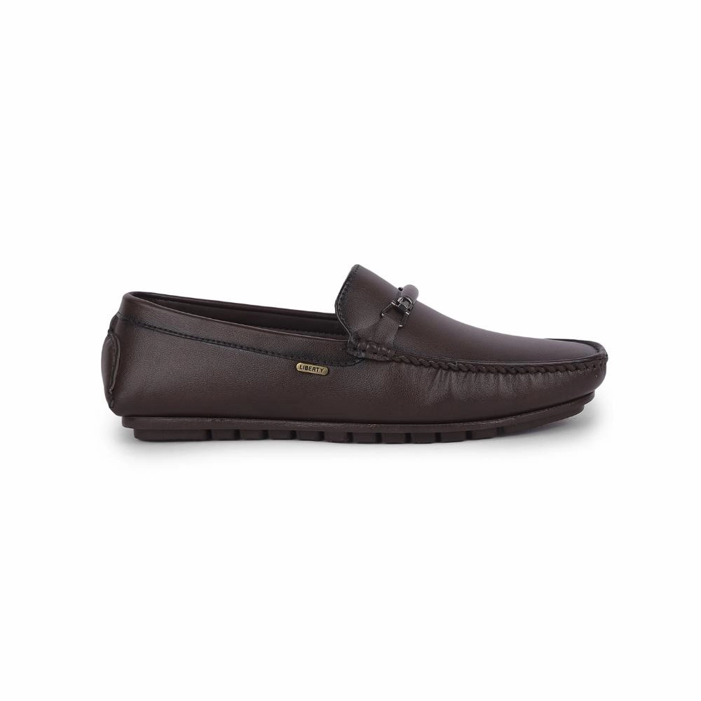 Fortune By Liberty Mens VCL-107 Brown  Formal Loafers powerful - running obstacle - course running shoes