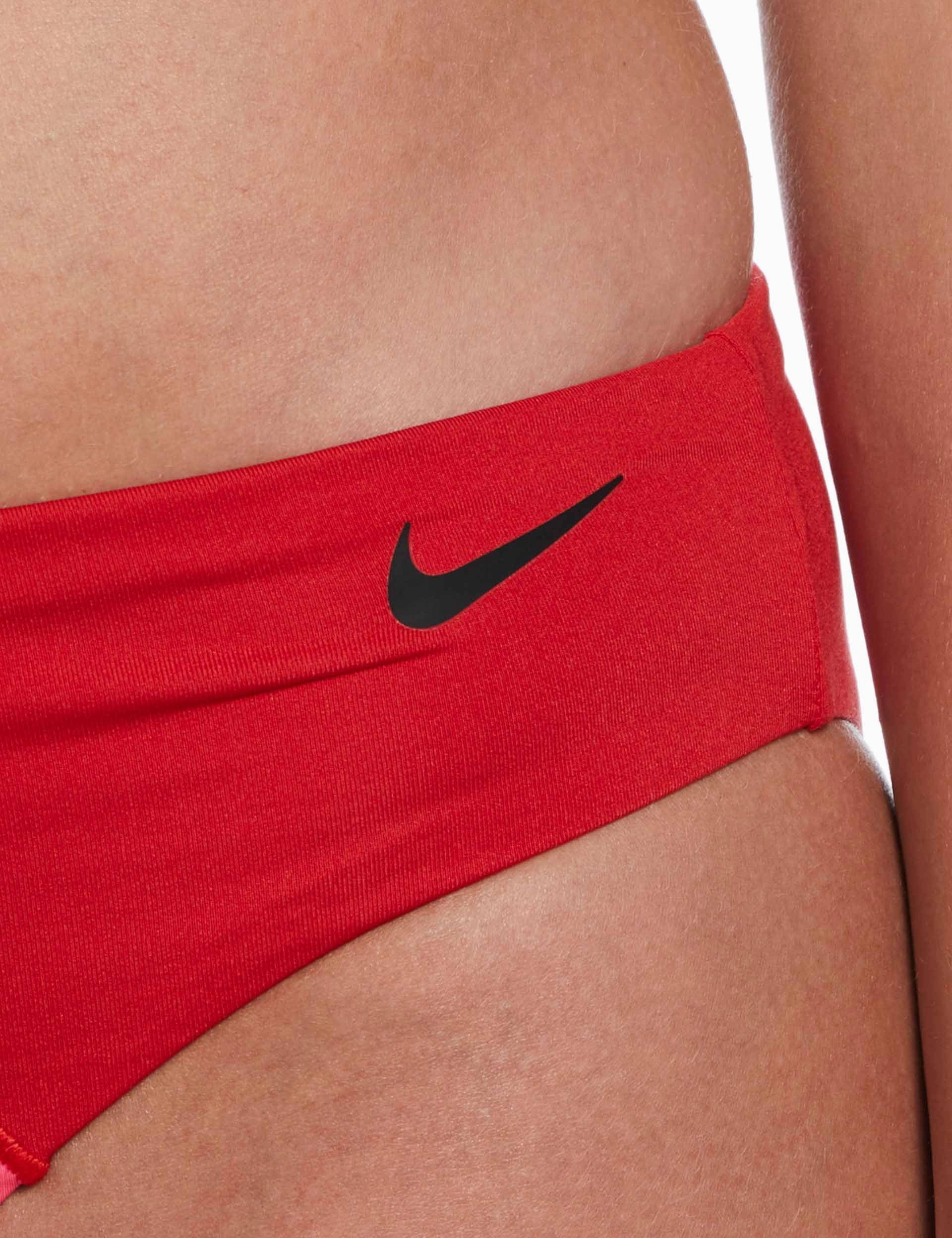 Regular Fit Colour Block Hipster Bikini Bottom - University Red