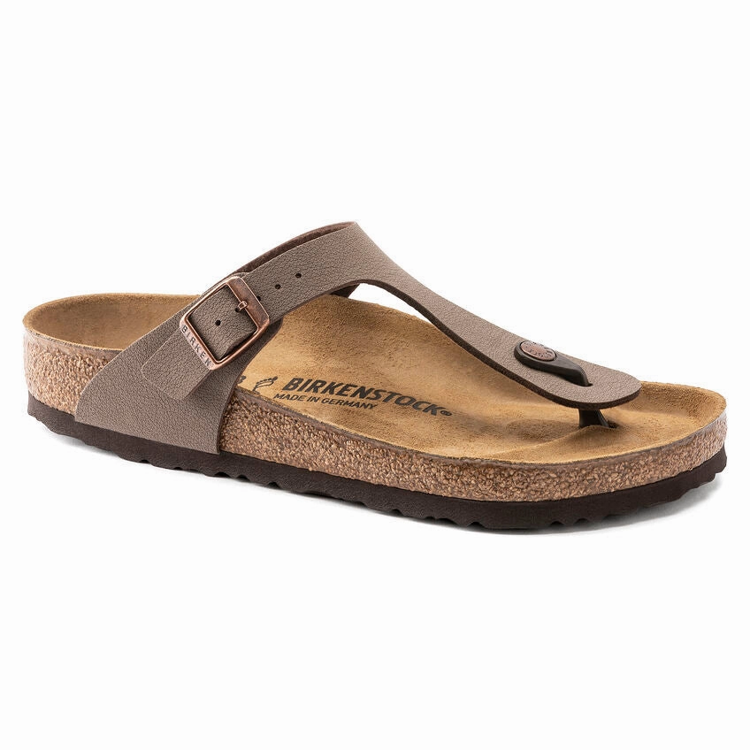 Basic Core AntiPillFinish Birkenstock Women's Gizeh - Mocha Birkibuc