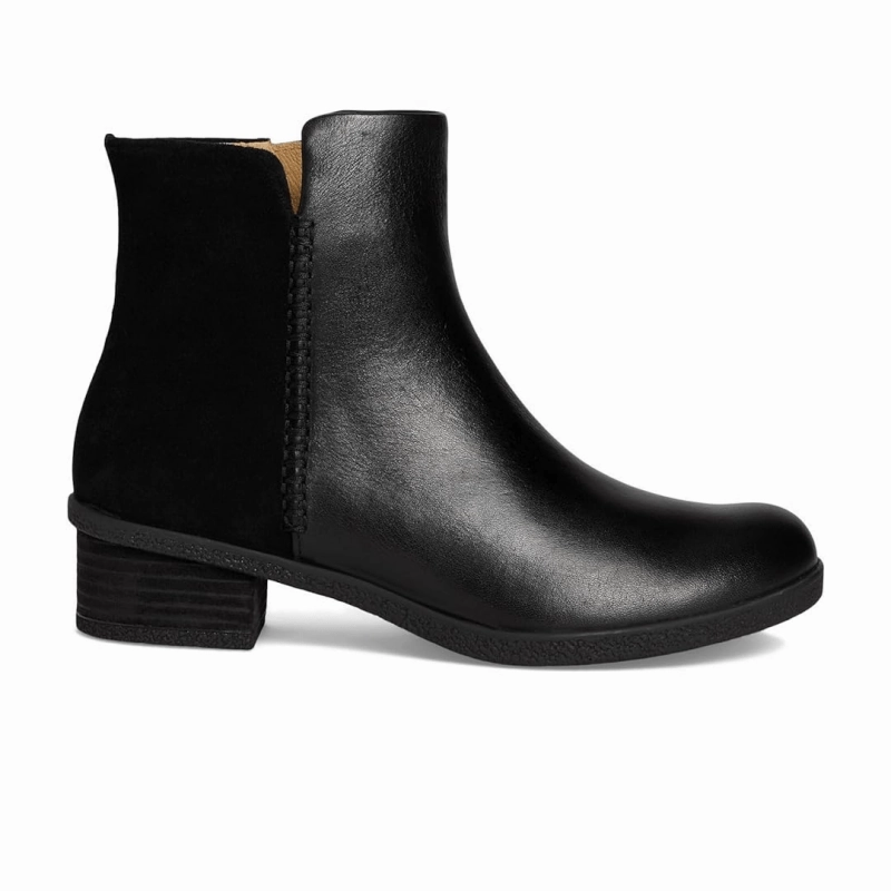 Dansko Women's Denay - Black Waterproof Milled Casual Comfort WrinkleFreeTexture