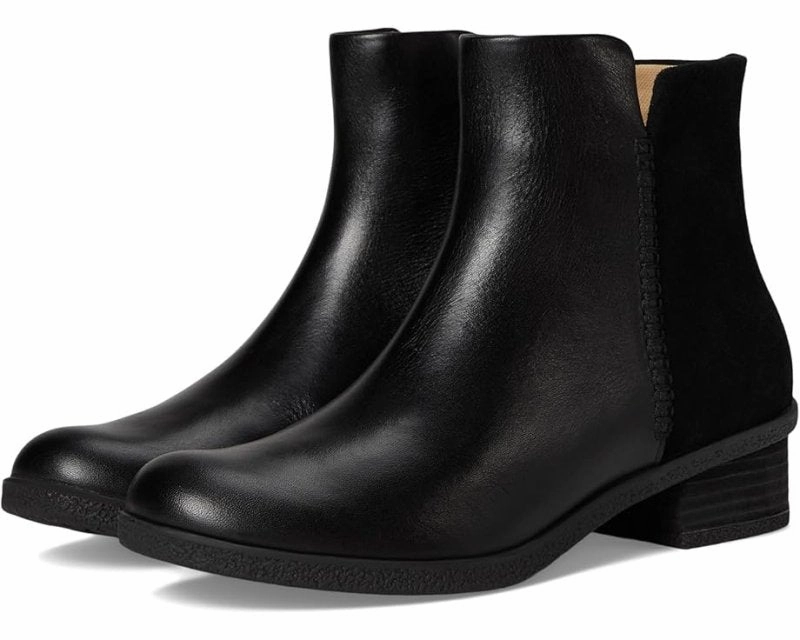 OdorControlTech Dansko Women's Denay - Black Waterproof Milled