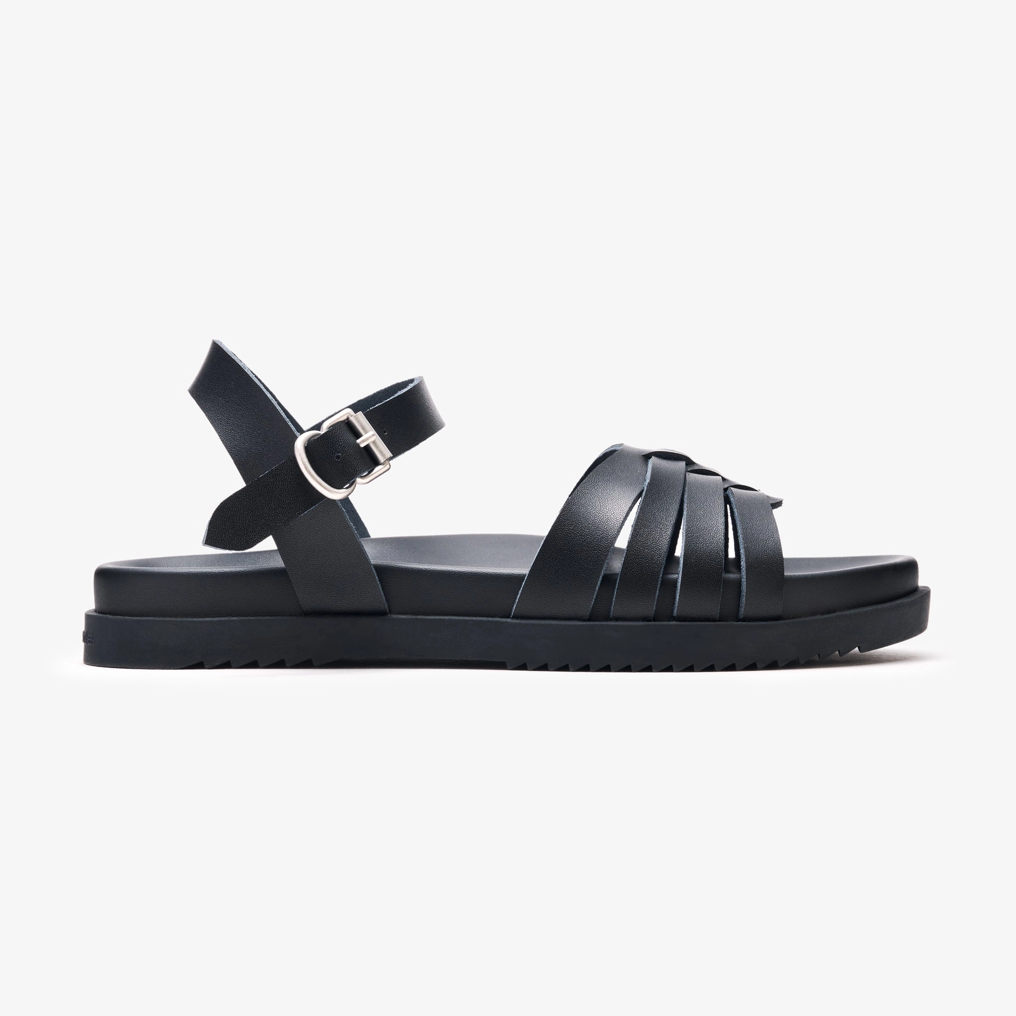 Lightweight Running Design Pressure Relief Footbed Bonjour Marshmallow - Black