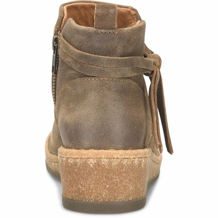 Born Women's Vaughn - Taupe Avola Distressed Casual Design