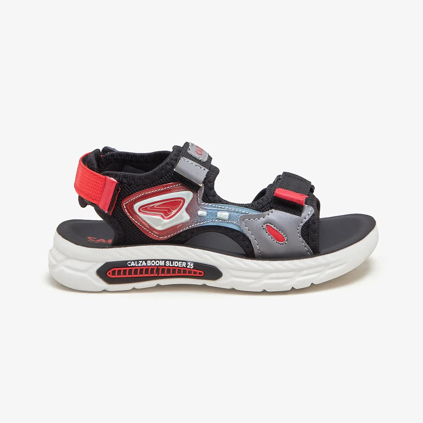 Boys' FunFusion Sandals Tuned Impact Zones Enhanced Ground Contact Zones