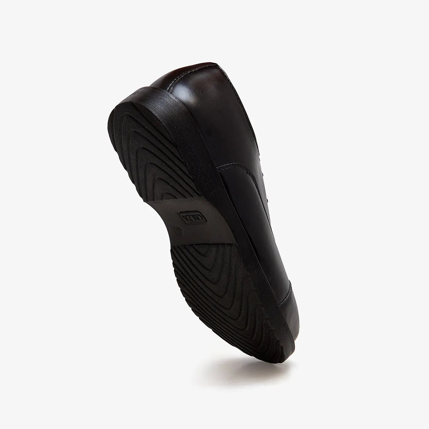 Boys' Polished School Shoes antibacterial insole shoes running for exploration