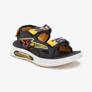 Boys' Printed Mesh Sandals hard - rubber sole shoes running in a nature reserve