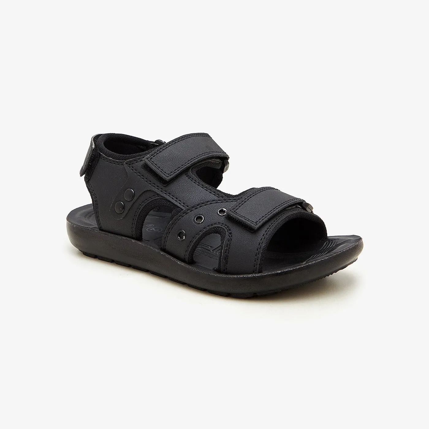 Quick Dry Inner Sleeve Reinforced Tensile Web Boys' Velcro-Fit Sandals