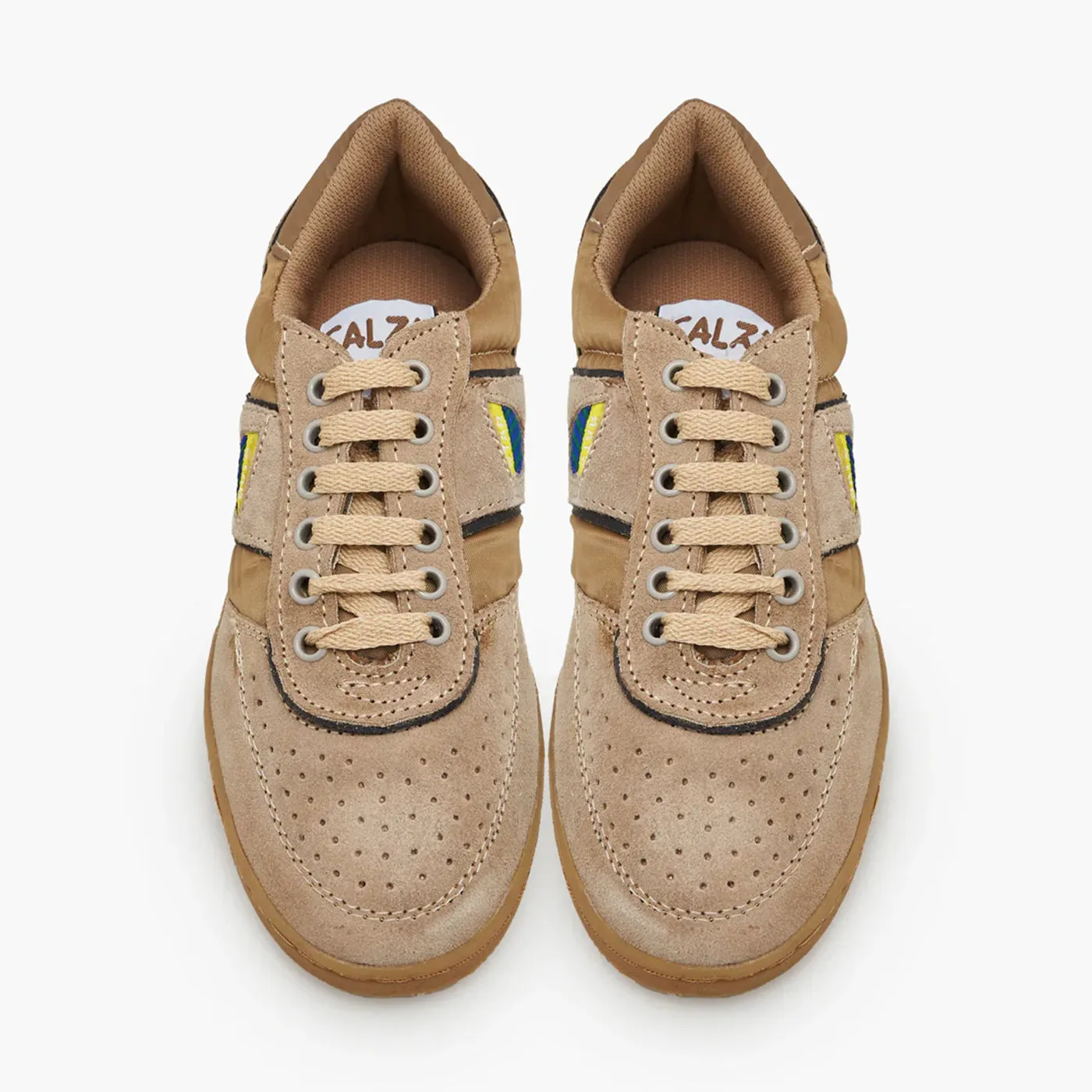 Men's Striped Leather Sneakers reduced fatigue Obstacle course readiness