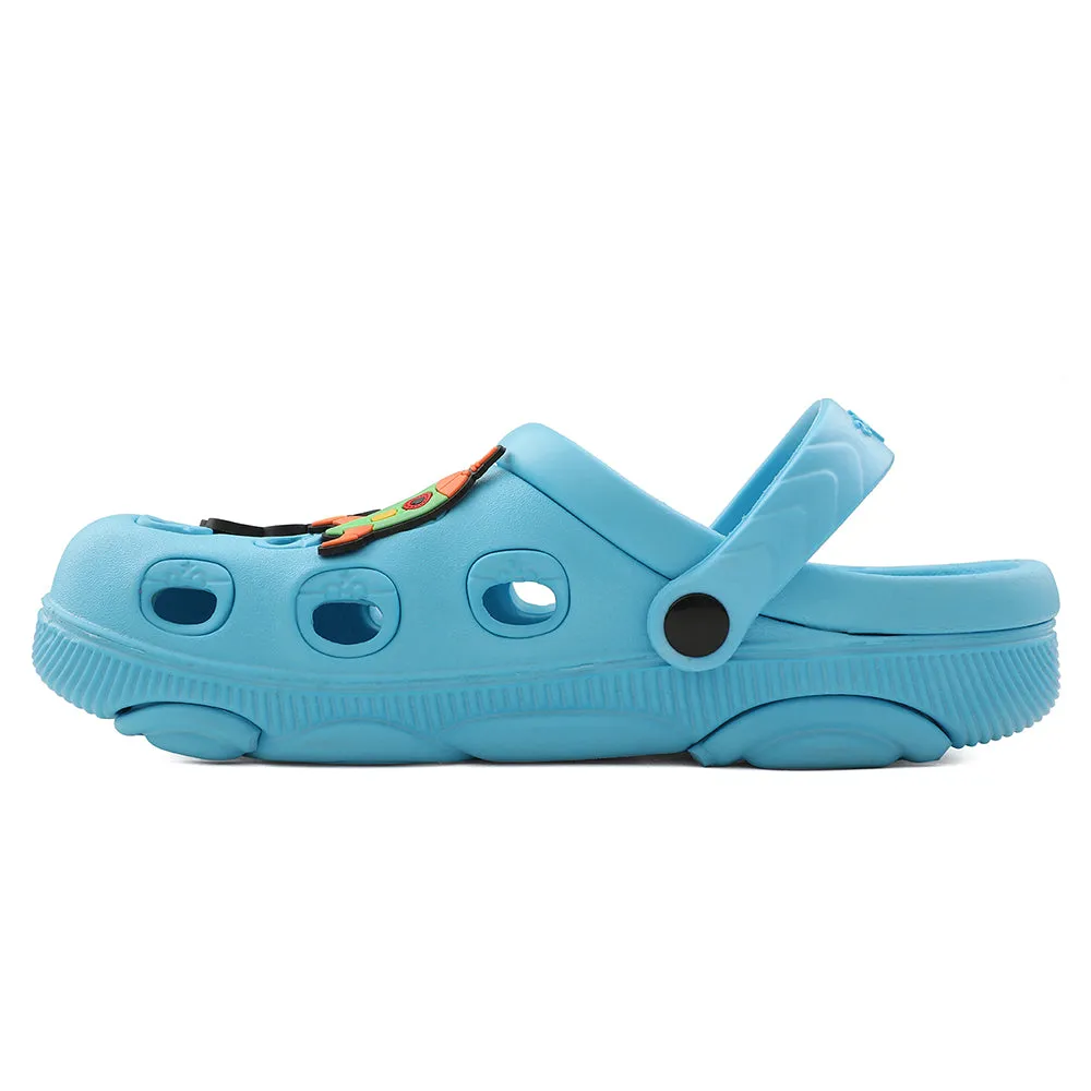 Lucy & Luke Blue Slingback Clogs For Kids LPMXT-K834 By Liberty ergonomic - design - efficiency shoes