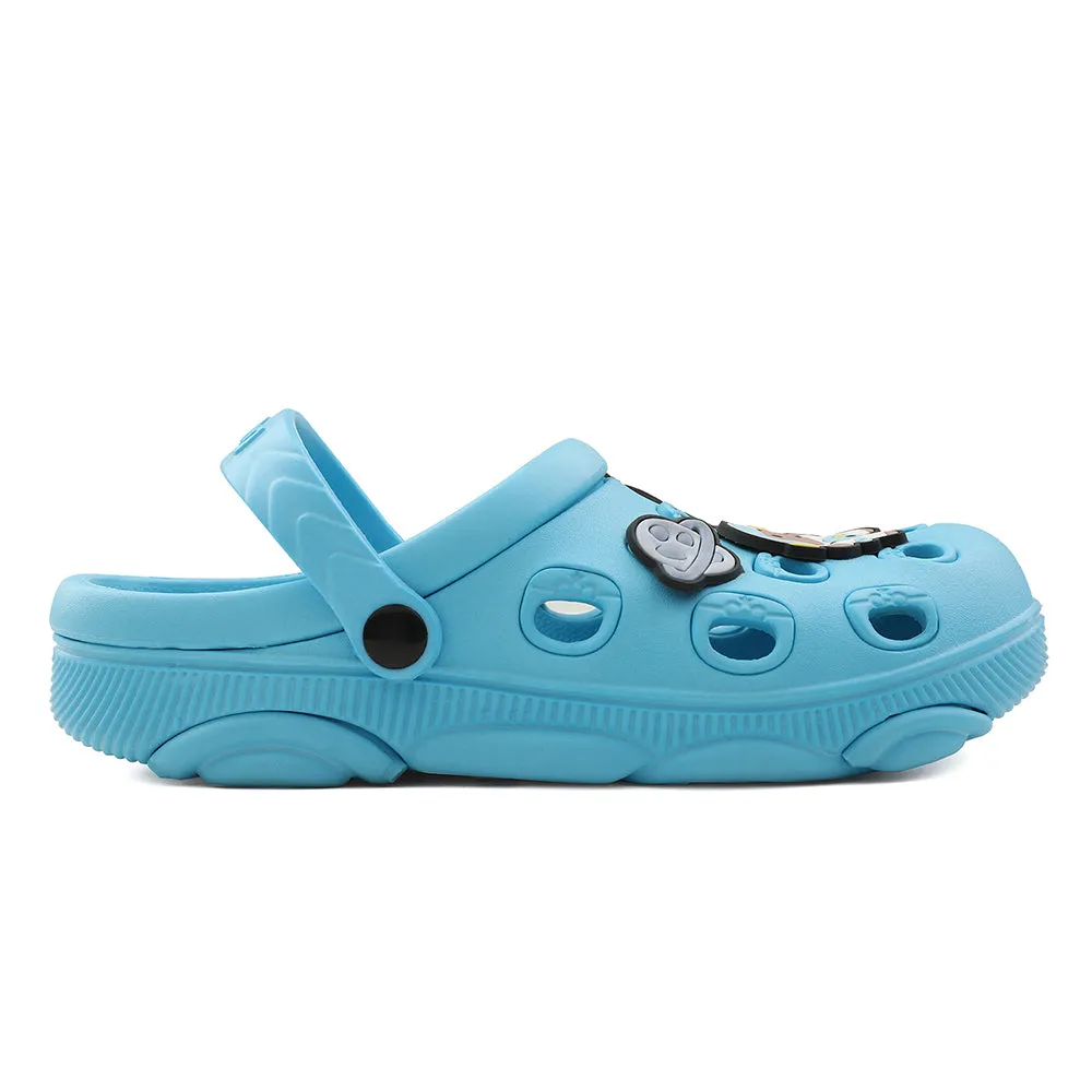Lucy & Luke Blue Slingback Clogs For Kids LPMXT-K834 By Liberty veteran running shoes Microcellular Shock Pad