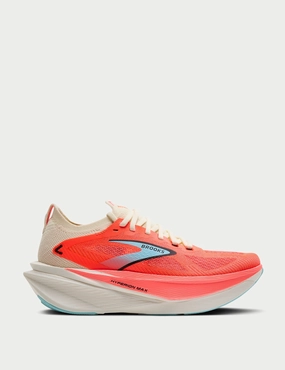 Hyperion Max 3 - Coconut/Fiery Coral/Atomizer running in school races shoes