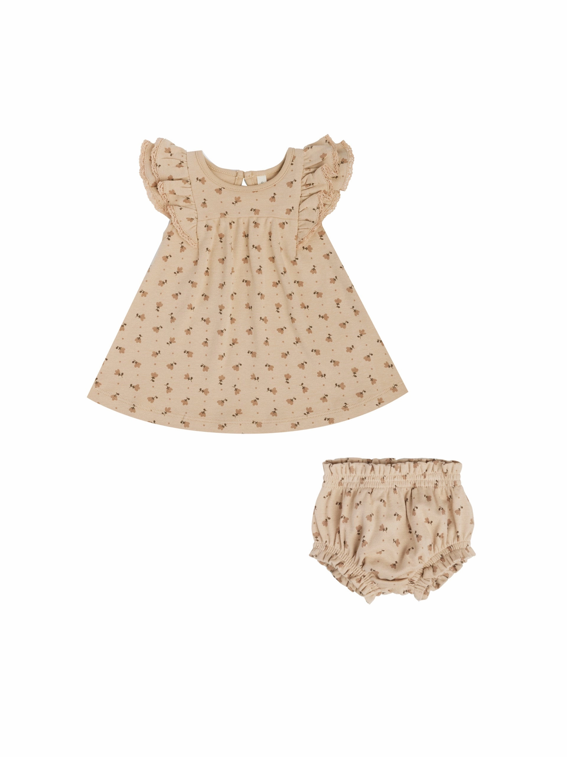 School - wear Quincy Mae Flutter Dress   Bloomer - Tulip