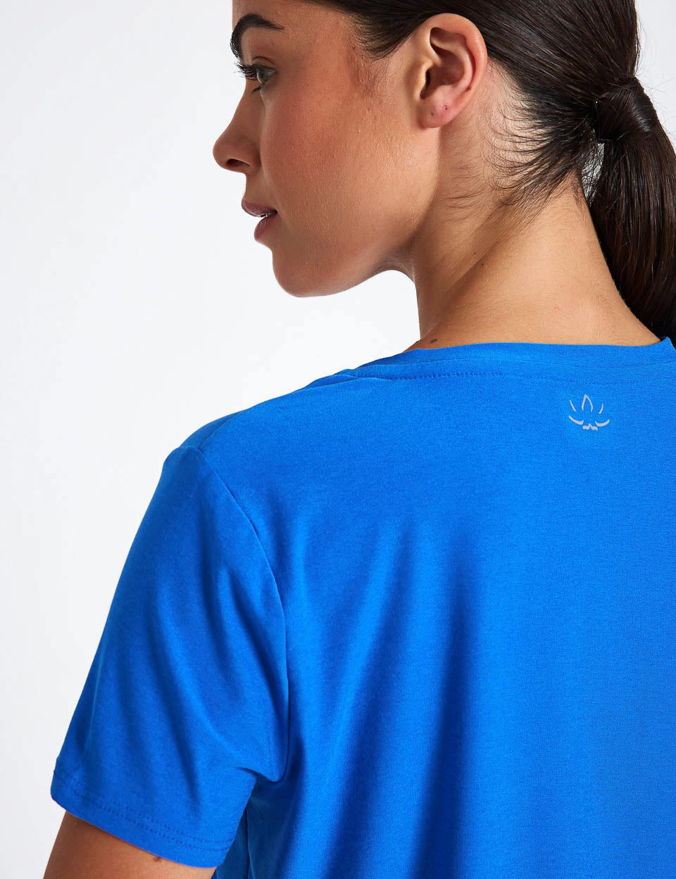 feathers Featherweight On The Down Low Tee - Court Blue Heather