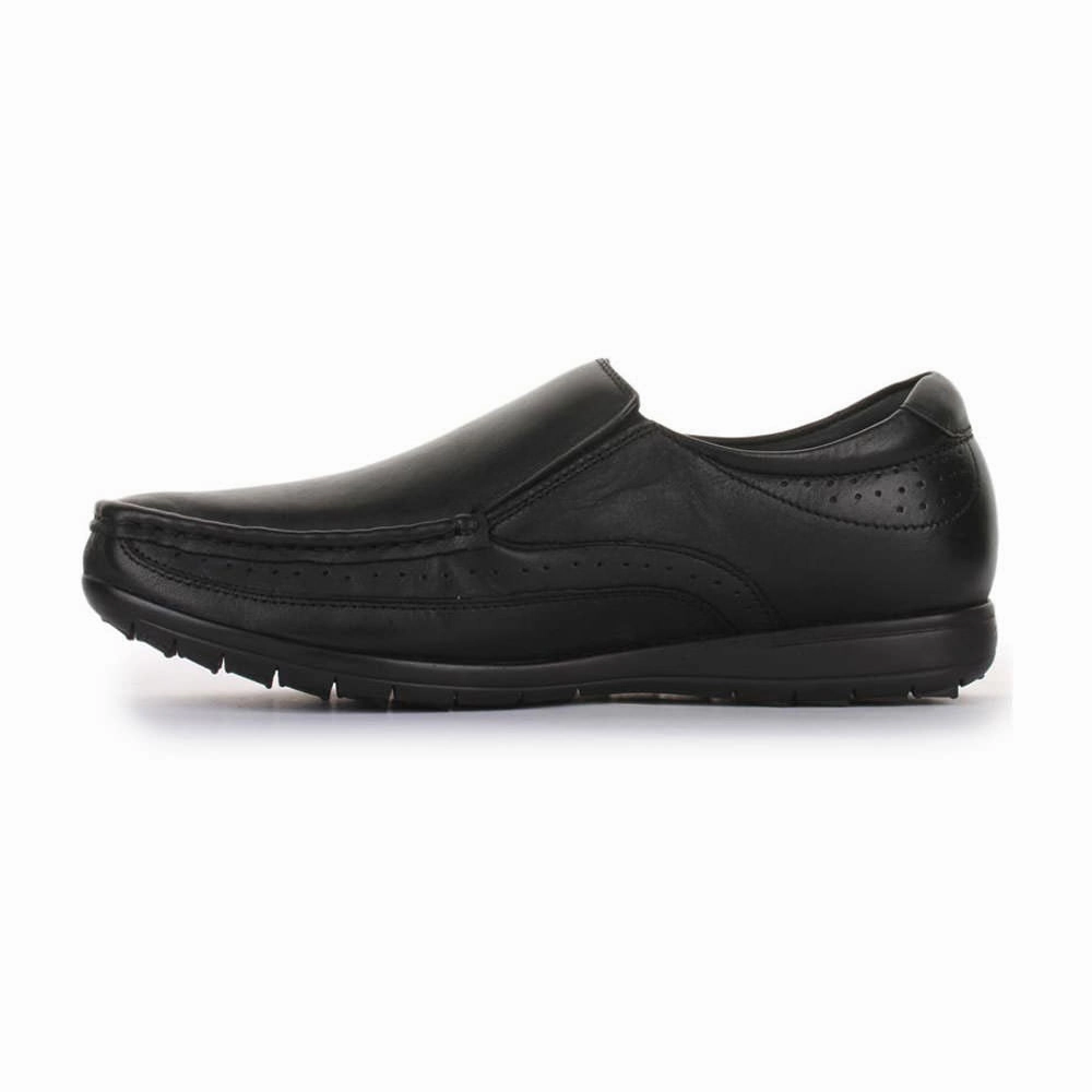 Healers Formal (Black) Slip-On Loafers Shoes For Men FL-1415 By Liberty mountain gear Anti Friction Lining