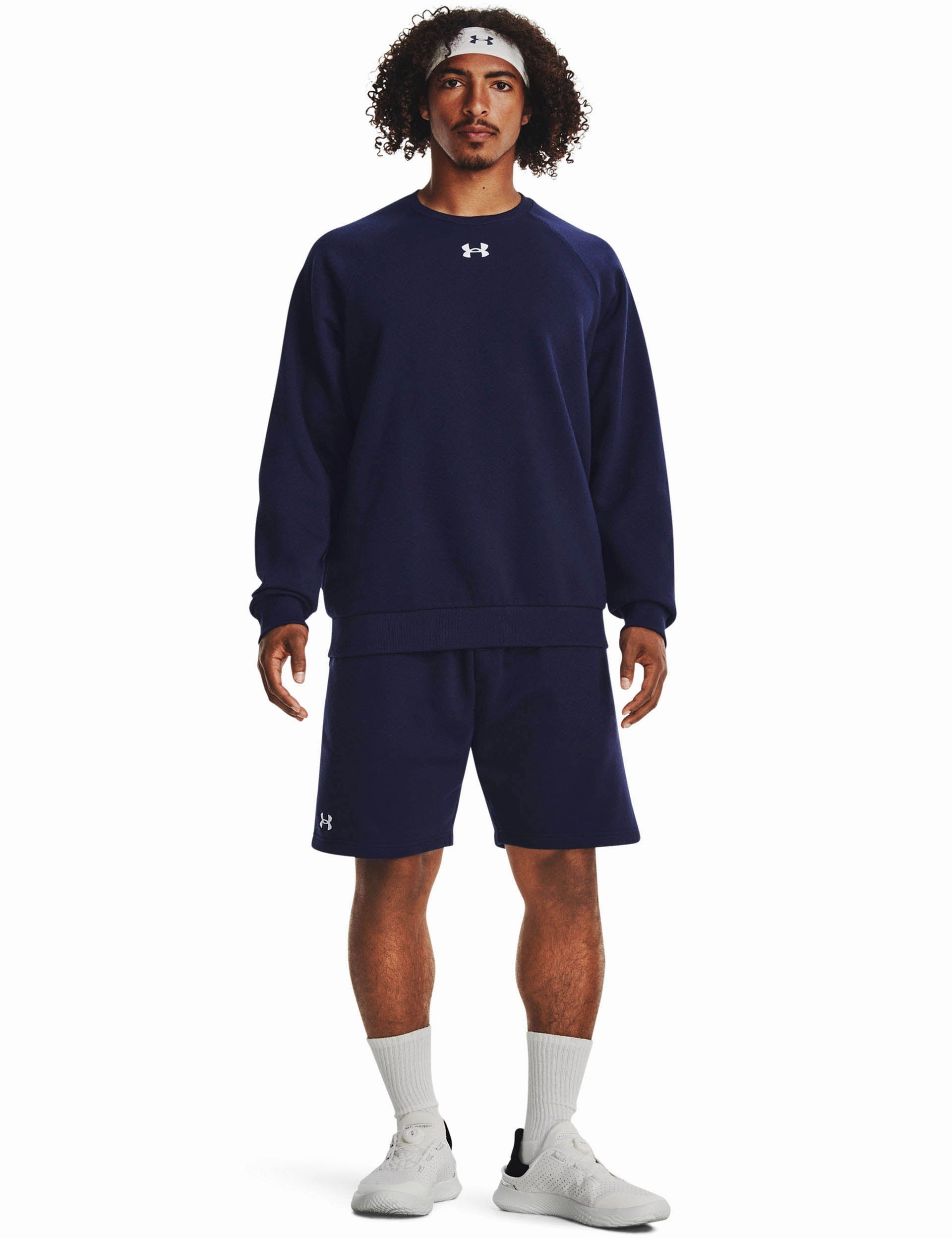 Rival Fleece Shorts - Midnight Navy/White Fall Mood outdoor mode