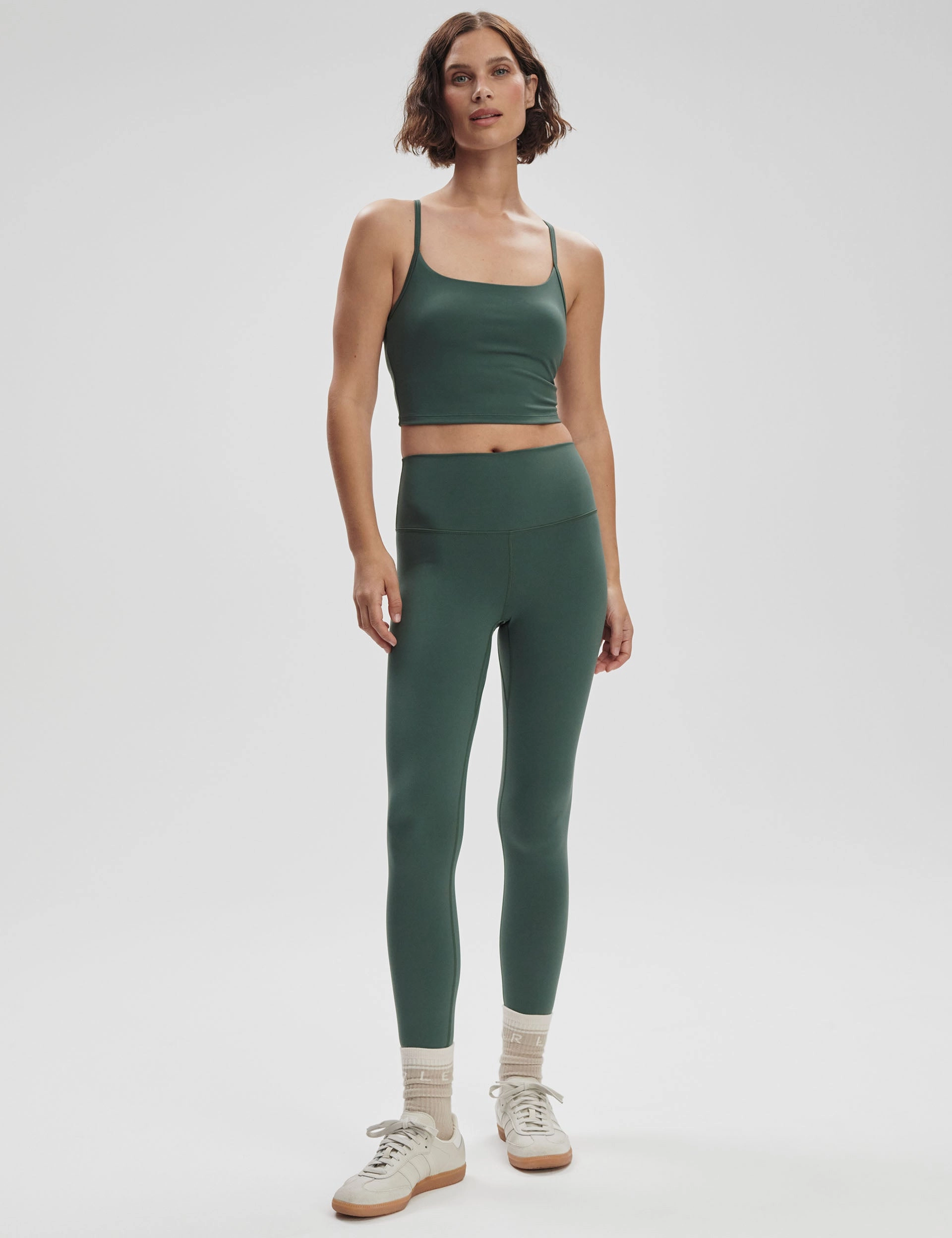 FreeSoft Harley Bralette - Cilantro Anti Static Material Blend Goggles