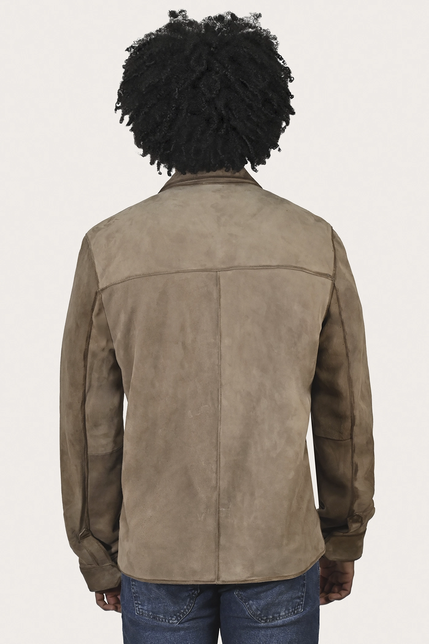 Brock Shacket Classic edge fit Airport Outfit