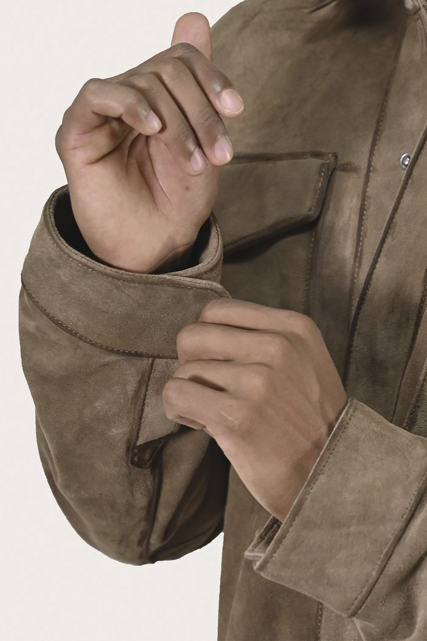 Brock Shacket Classic edge fit Photo Shoot Wear Minimal Branding