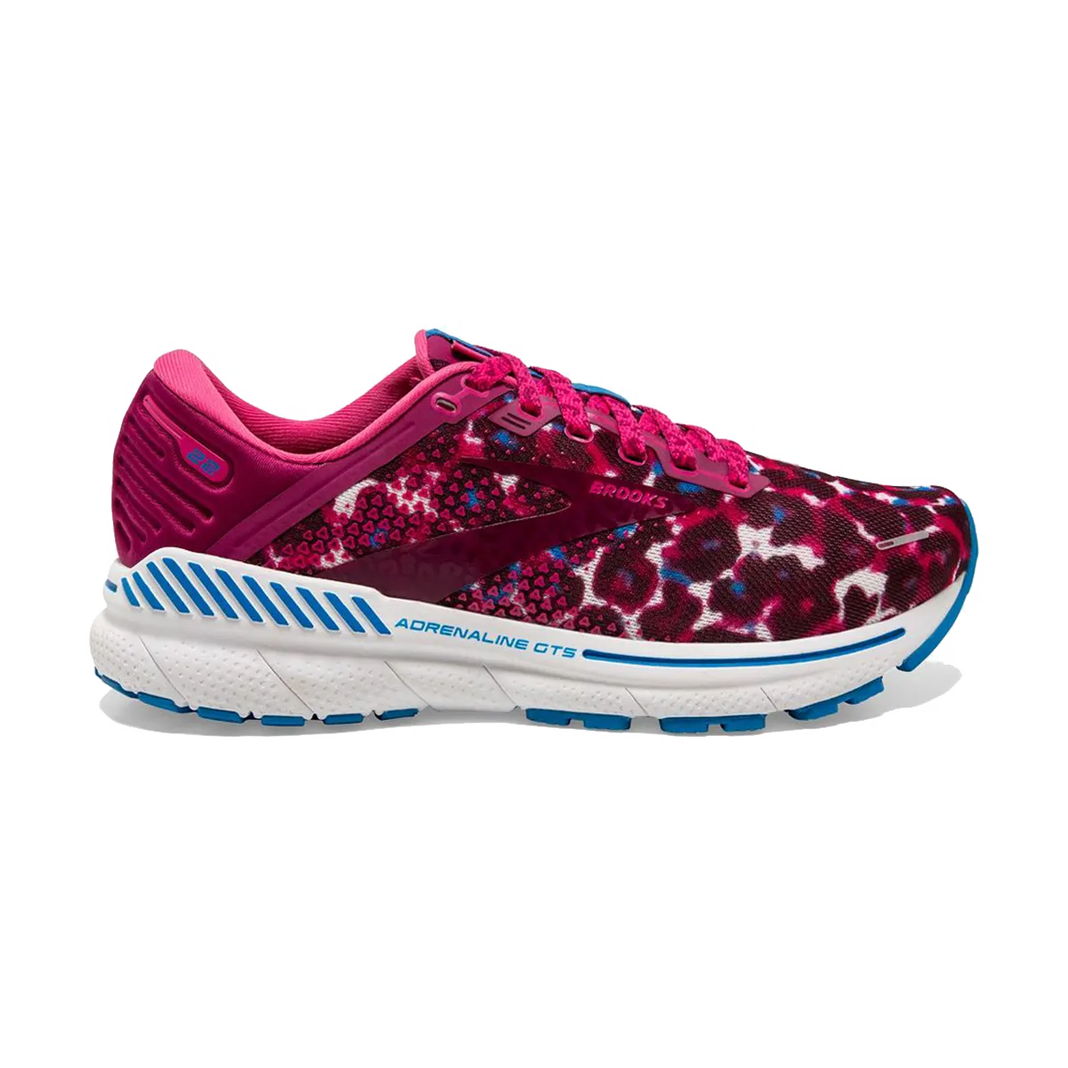 Brooks Adrenaline GTS 22 Cheetah reduced fatigue Lightweight Flexibility