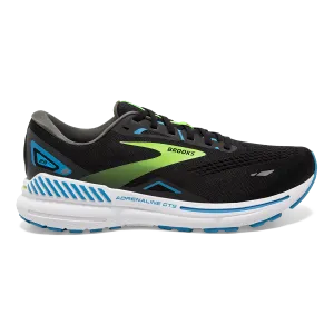Brooks Adrenaline GTS 23 - Black - Hawaiian Ocean - Green Impact Resistant Cushioning