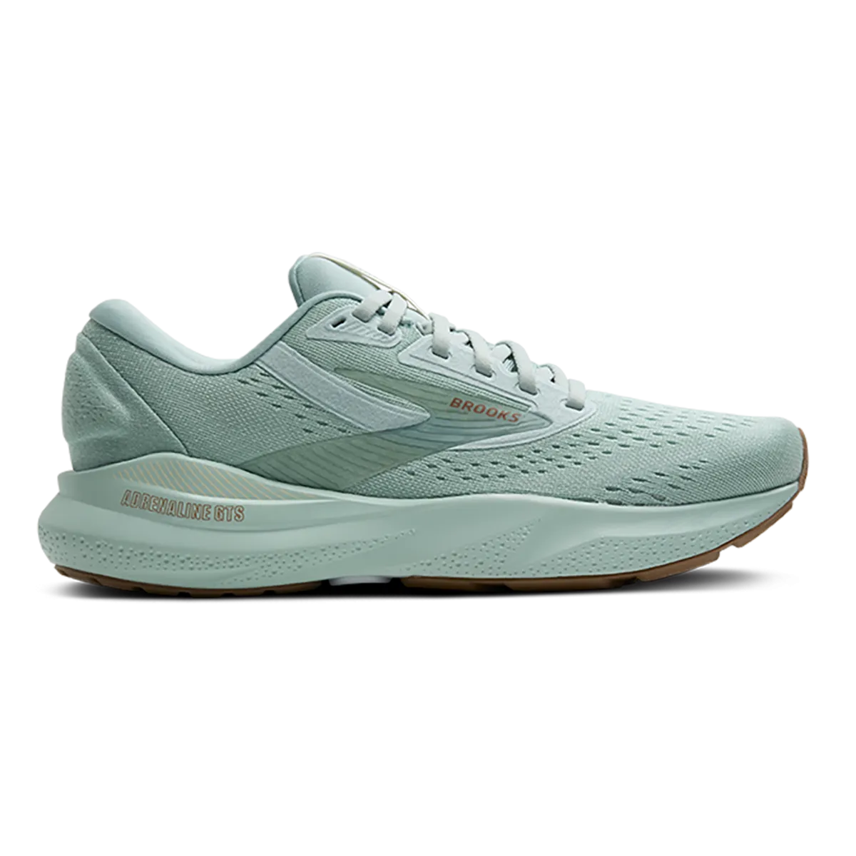 Brooks Adrenaline GTS 24 Cloud Blue - Coconut - Portabella Rocker Sole Shape rubber - outsole - traction shoes