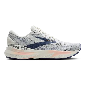 Shock-absorbing Brooks Adrenaline GTS 24 Grey - Blue Ribbon - Peach