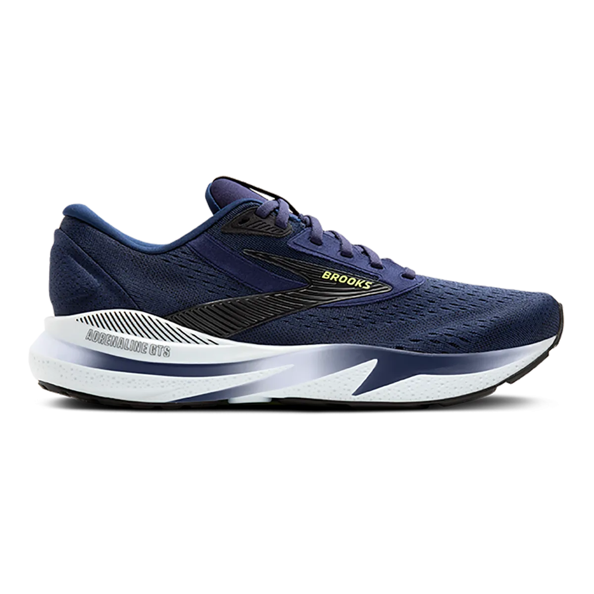 Brooks Adrenaline GTS 24 Peacoat - Black - Sharp Green foot strength