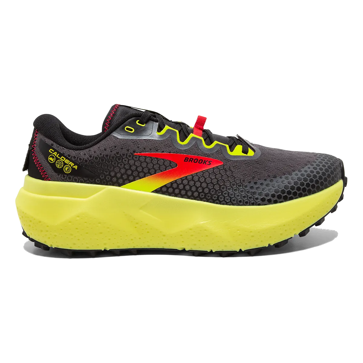 city running shoe area indoor running shoe features Brooks Caldera 6