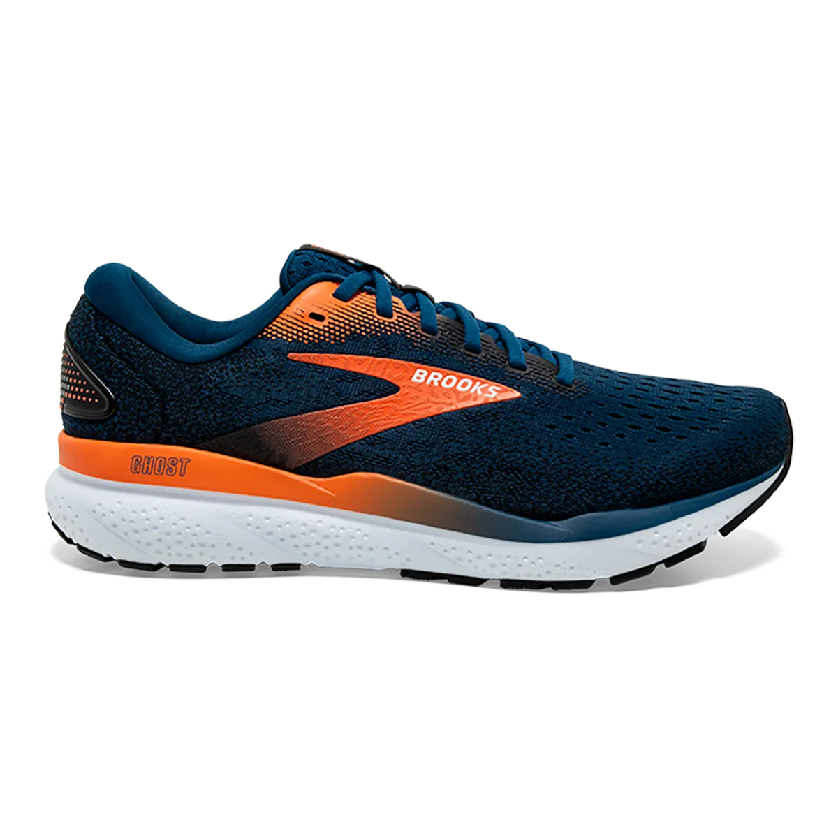 Brooks Ghost 16 - Blue Opal - Black - Nasturtium promotional shoes high - performance running shoes
