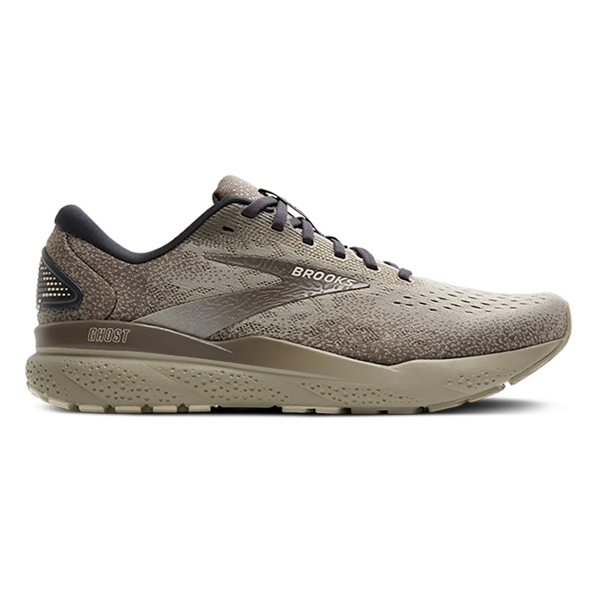 Brooks Ghost 16 - London Fog - Falcon - Coconut Hollow TPU Stabilizers Soft Ride