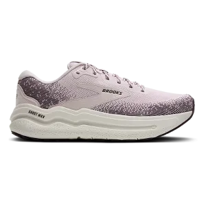 Brooks Ghost Max 2 - Orchid Ice - Plum - Coconut Aerodynamic Profile Tensile Resistance Weave