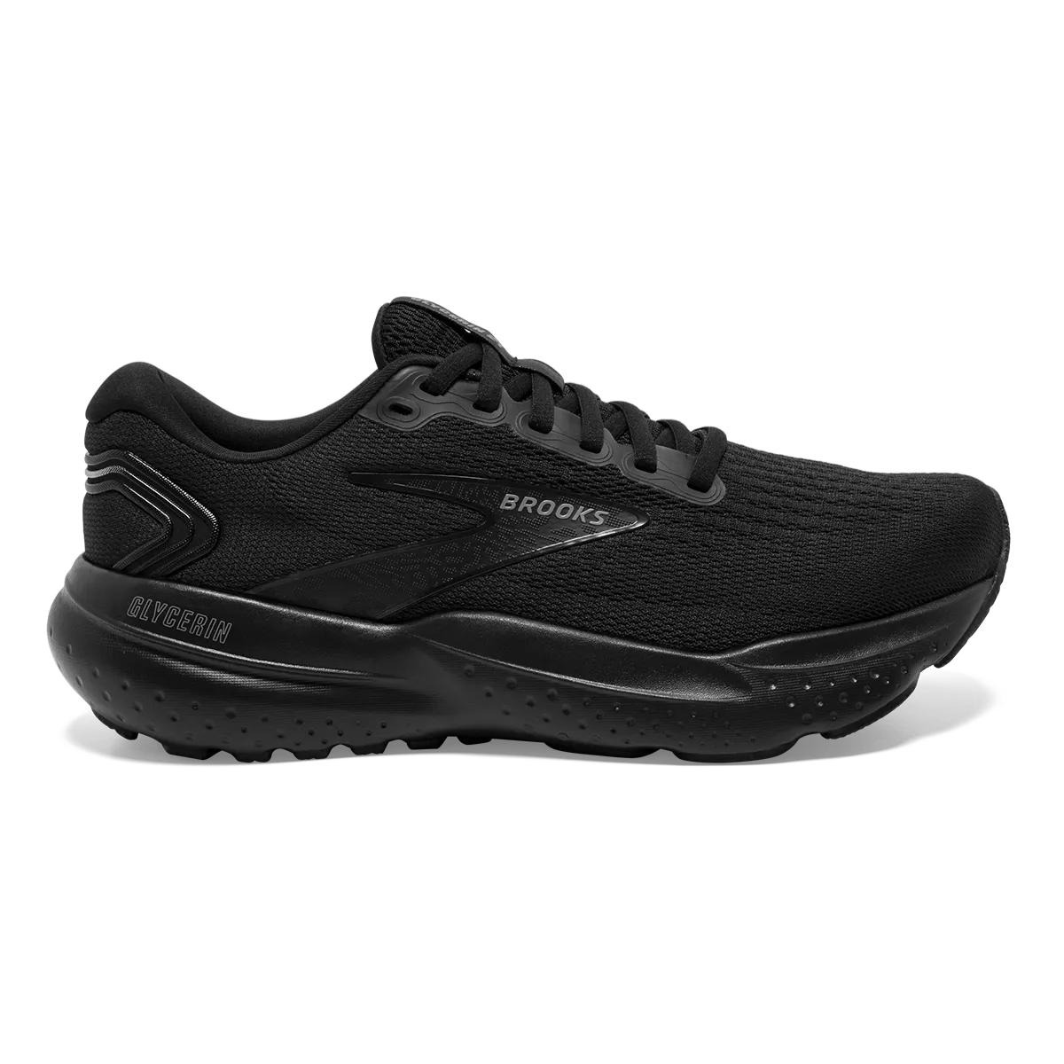 Brooks Glycerin 21 - Black - Black - Ebony Shock Diffusion Ventilation Perforation System