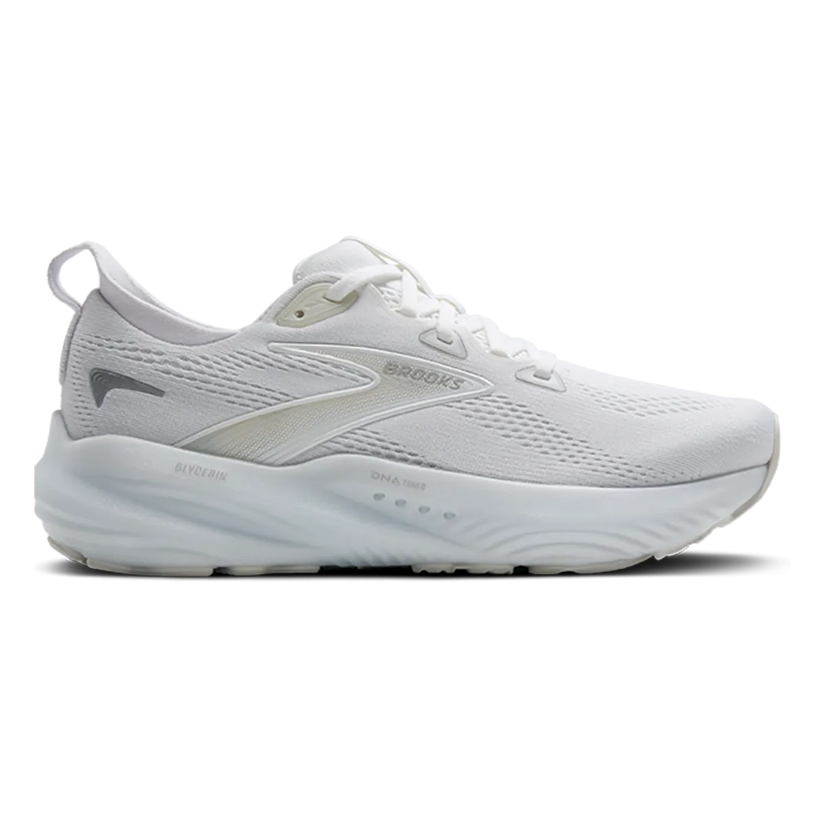 Muscle Focus Brooks Glycerin 22 White - White - Grey