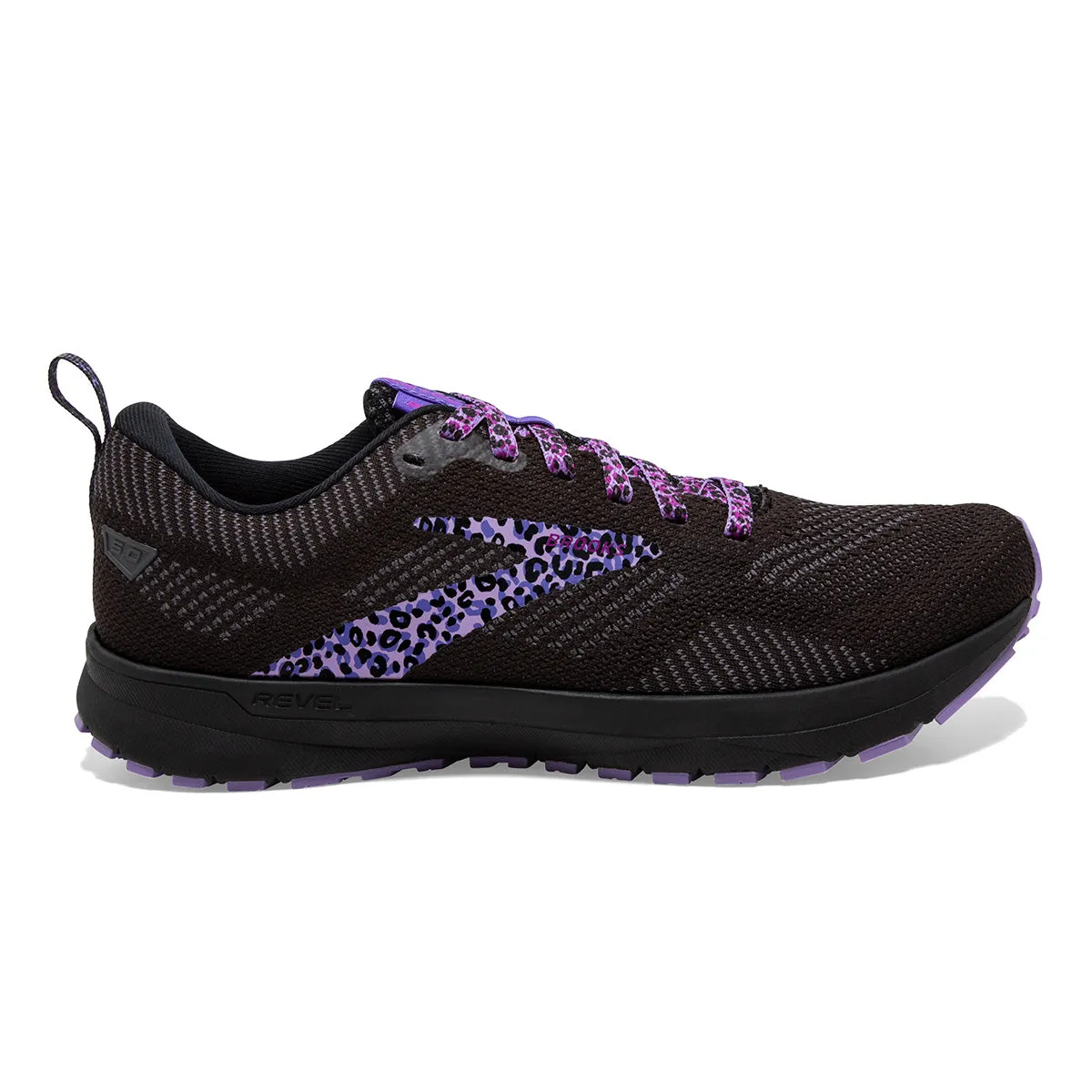 Brooks Revel 5 Run Wild all - terrain - feature shoes running in an underpass area shoes