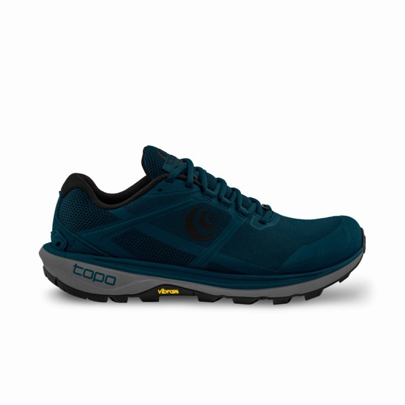 Ultra-soft wear Topo Athletic Men's Terraventure 4 - Navy/Black
