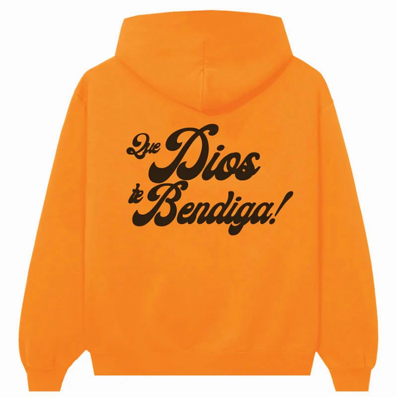 DurableCoverstitch Tough Core Bueno B Logo Hoodie 'Orange'