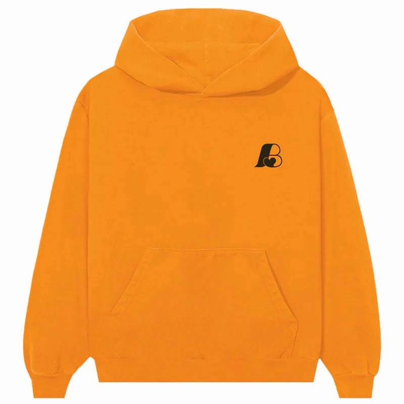 Adaptable Outfit Flexible Fabric Blend Bueno B Logo Hoodie 'Orange'