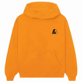 Adaptable Outfit Flexible Fabric Blend Bueno B Logo Hoodie 'Orange'