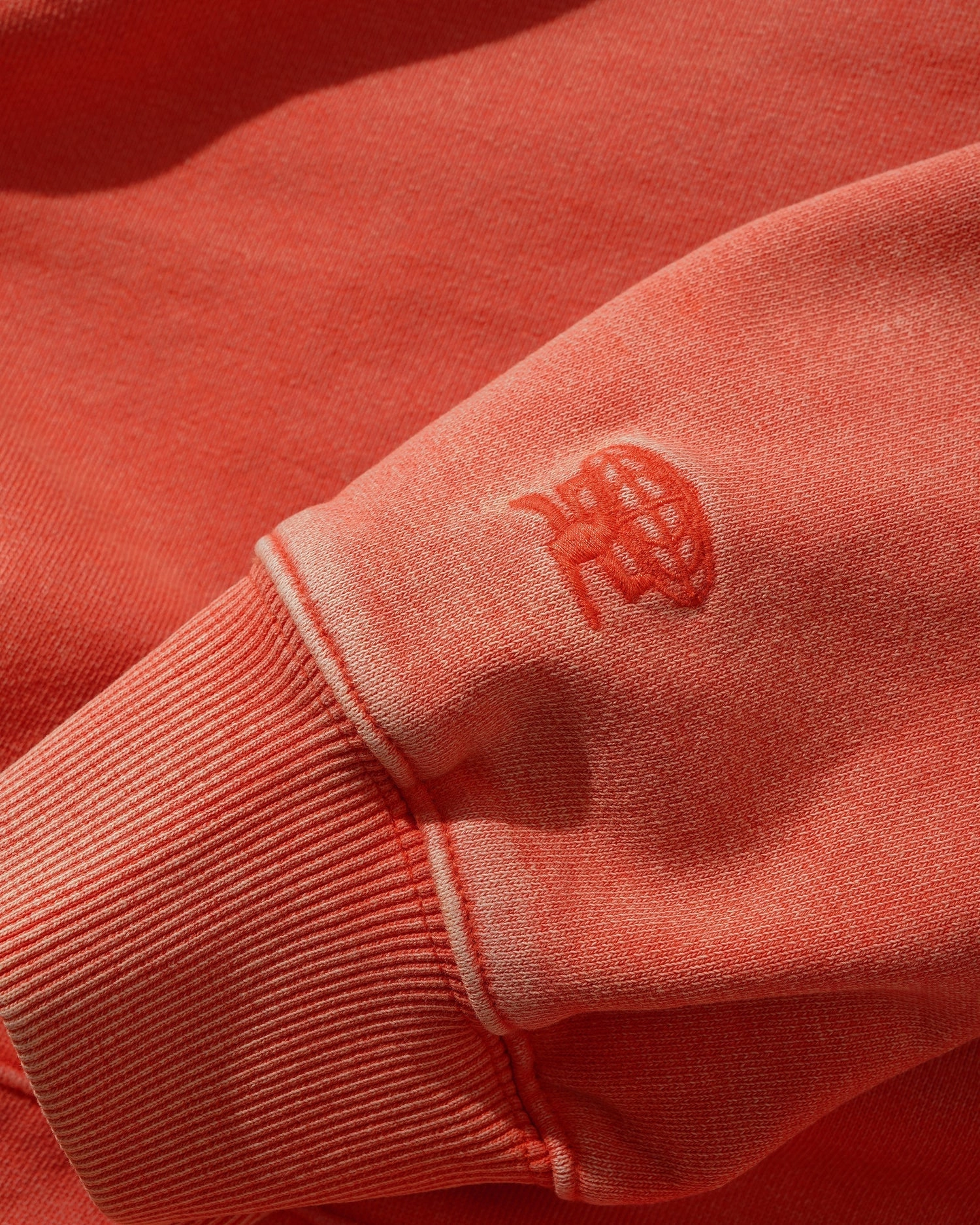 Butter Goods Basic Pullover Hood 'Washed Blood Orange' Layered Skirt