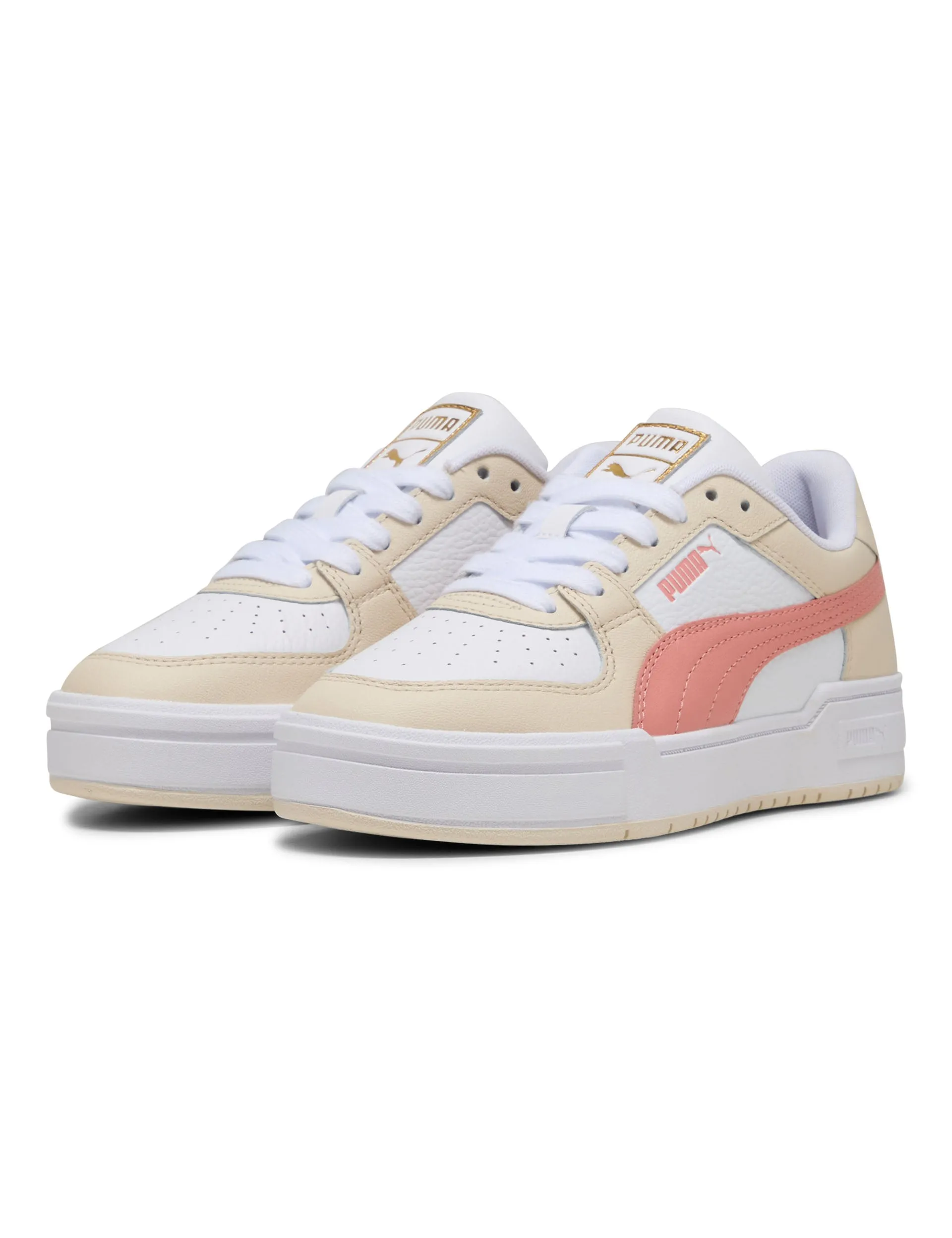 Comfortable Collar Padding CA Pro Classic II Sneakers - White/Alpine Snow/Pink Fruit