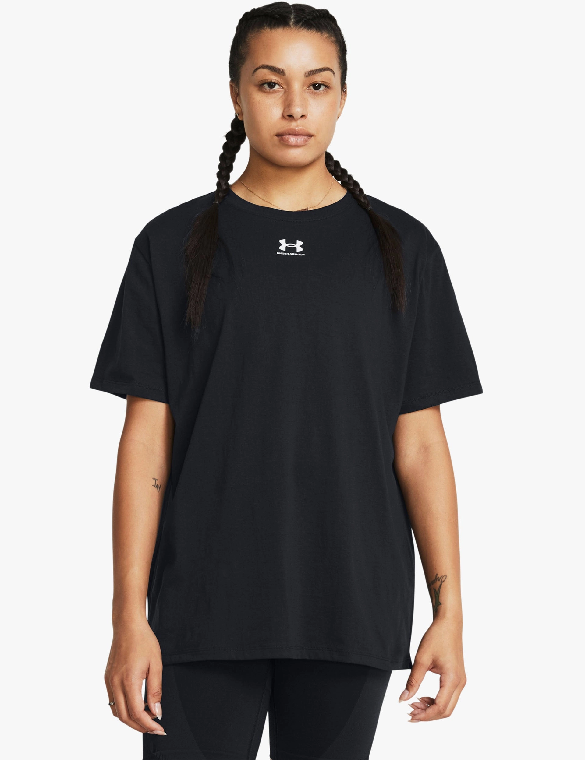 Campus Oversize Short Sleeve - Black/White OdorControl