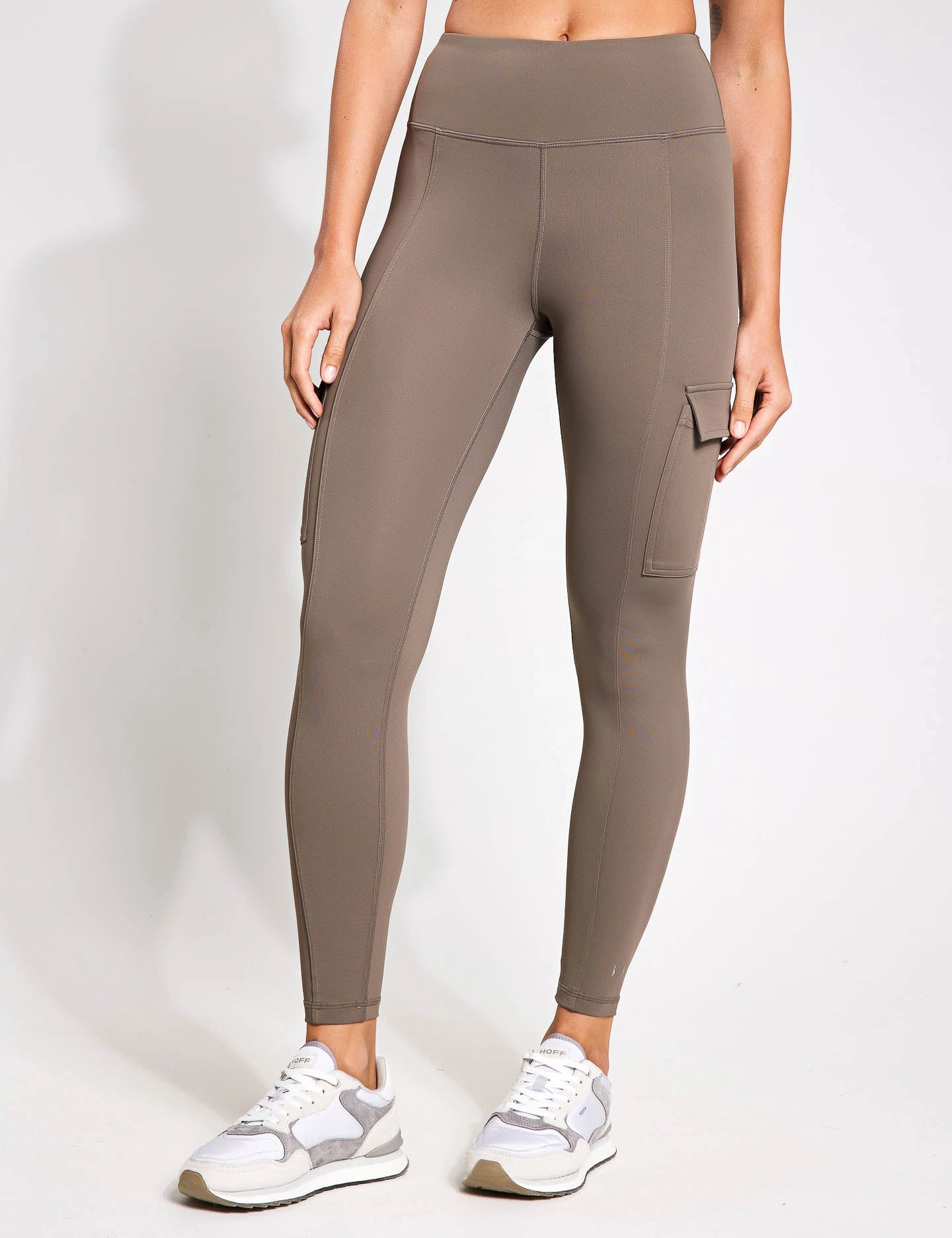 Cargo Legging - Walnut Body-Hugging Fit Light Fit